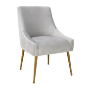 Beatrix Pleated Performance Velvet Dining Chair