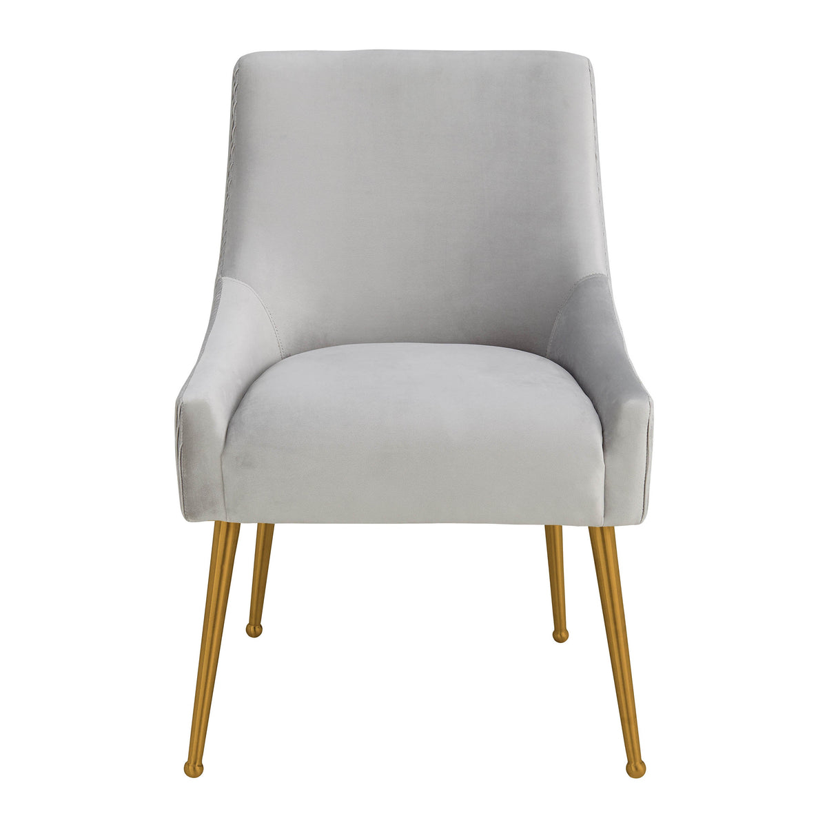 Beatrix Pleated Performance Velvet Dining Chair