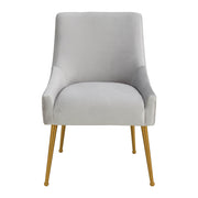 Beatrix Pleated Performance Velvet Dining Chair