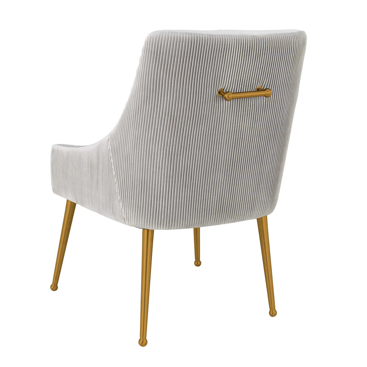 Beatrix Pleated Performance Velvet Dining Chair
