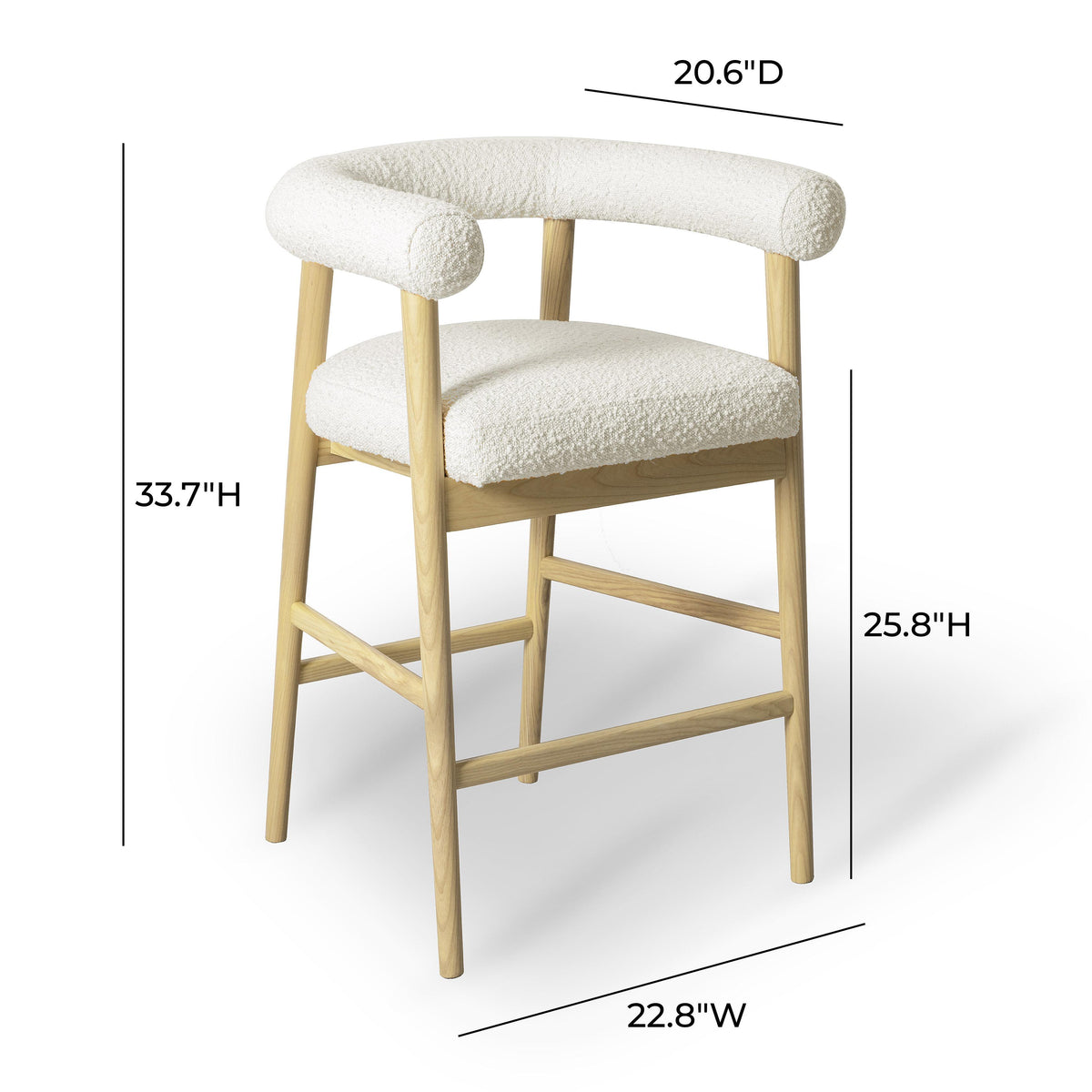 Spara Performance Boucle Counter Stool