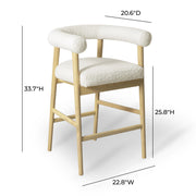 Spara Performance Boucle Counter Stool