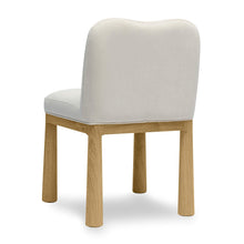 Tiara Performance Velvet and Oak Dining Chair