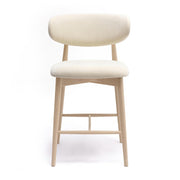 Zinea Performance Textured Velvet Counter Stool
