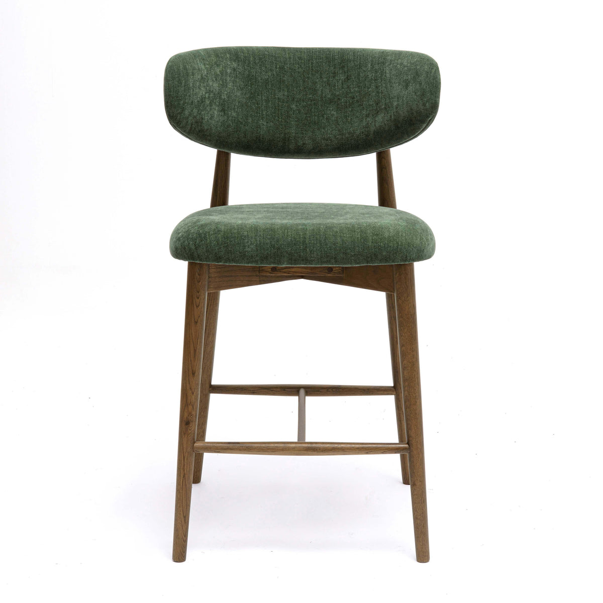 Zinea Performance Textured Velvet Counter Stool