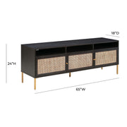 Sierra 65" Cane Media Console