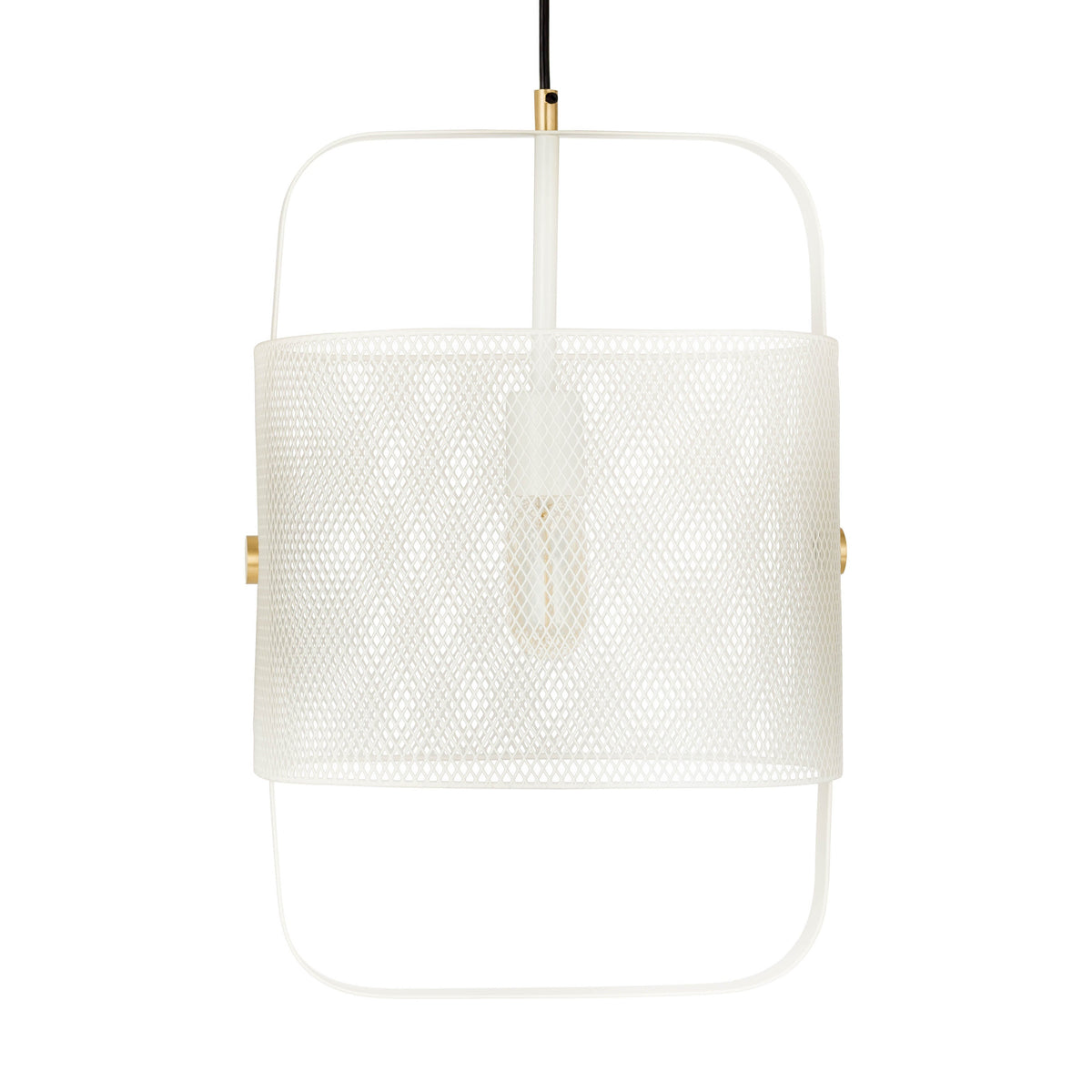 Klaus White Metal Pendant Lamp