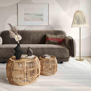 June White Floor Lamp