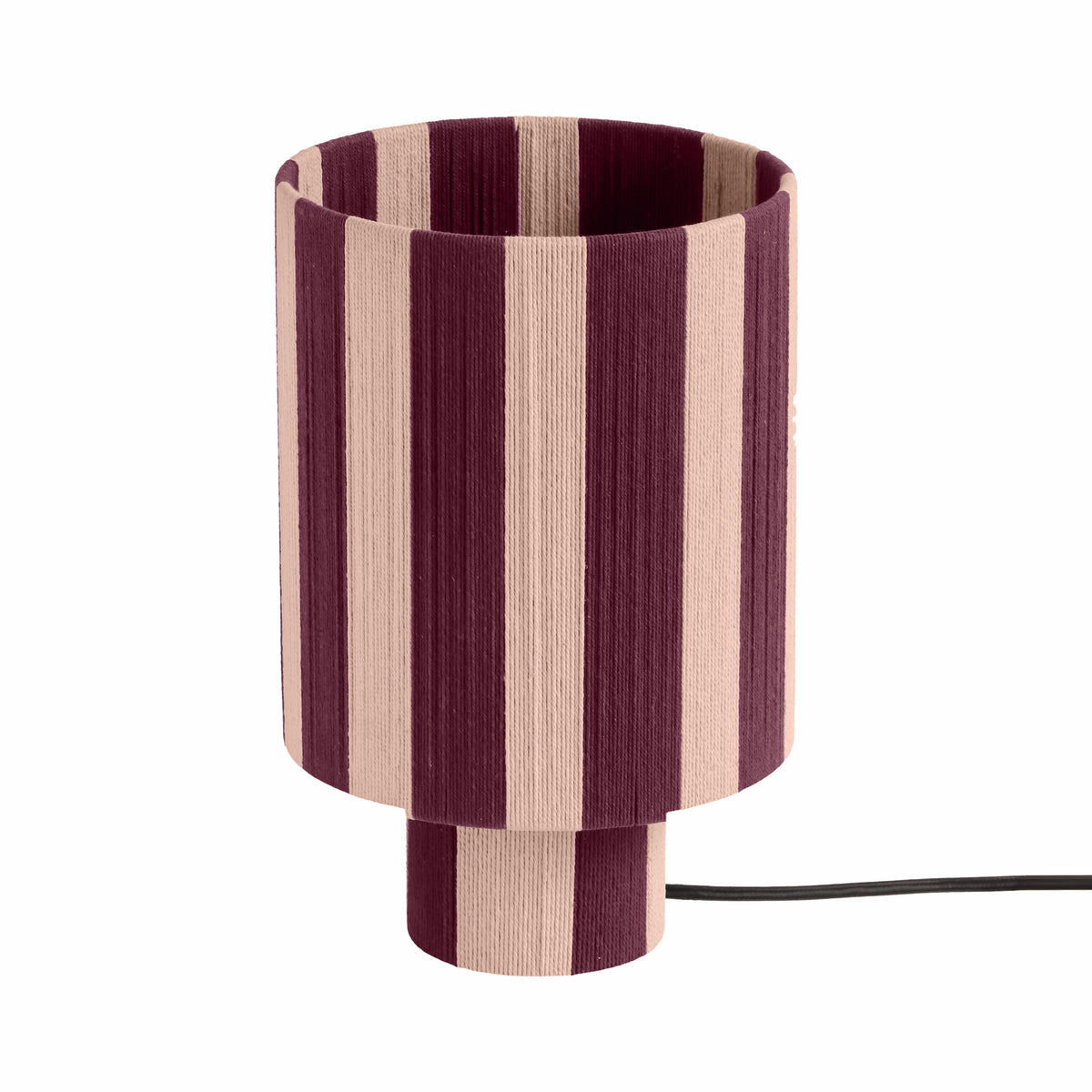 Guinevere Striped Cotton Table Lamp