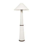 Faith White Boucle Floor Lamp