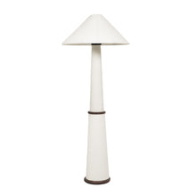 Faith White Boucle Floor Lamp