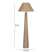 Graham Natural Jute Floor Lamp