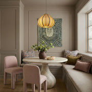 Zubeda Cotton Teardrop Pendant Lamp