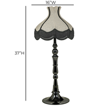 Buchanan Black Aluminum Table Lamp