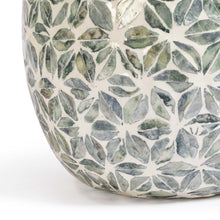 Yaya Green Capiz Shell Table Lamp