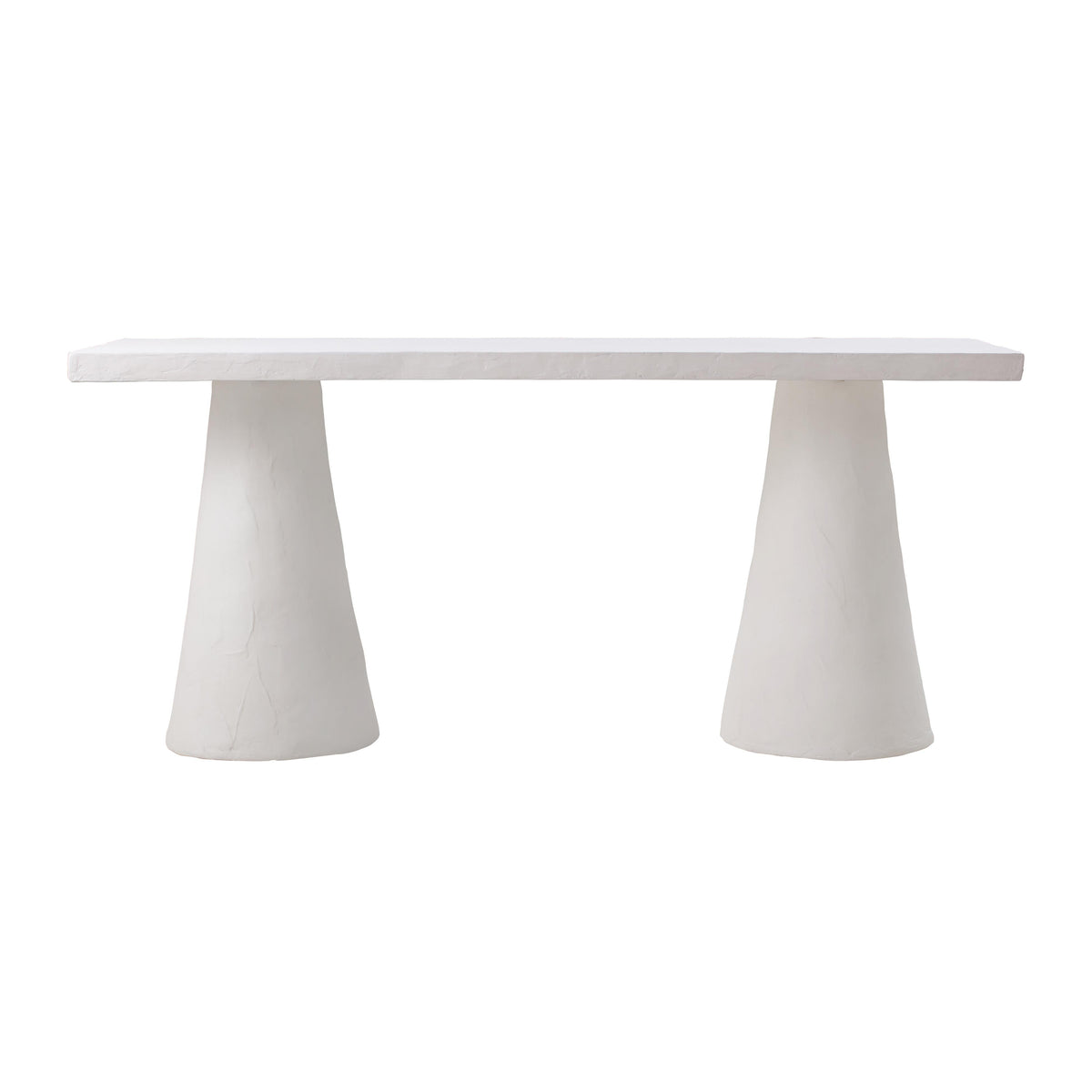 Dayana 68.5" Desk in Faux Plaster