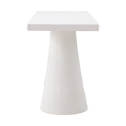 Dayana 68.5" Desk in Faux Plaster
