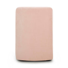 Dolce Performance Velvet Rolling Desk Chair