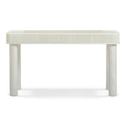 Sarah 55" Cream 2-Drawer Executive Work Desk