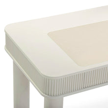 Sarah 55" Cream 2-Drawer Executive Work Desk