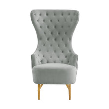 Jezebel Performance Velvet Wingback Accent Chair by Inspire Me! Home Decor