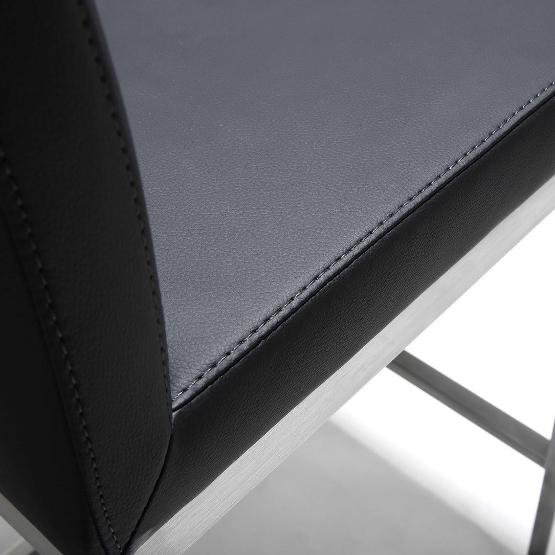 Parma Performance Vegan Leather Counter Stool - Set of 2