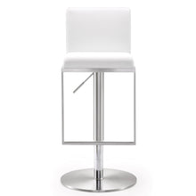 Amalfi Performance Vegan Leather Adjustable Stool