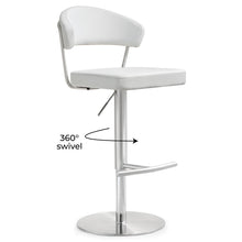 Cosmo Performance Vegan Leather Adjustable Stool