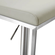 Amalfi Performance Vegan Leather Adjustable Stool