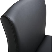 Denmark Performance Vegan Leather Stool with Gold Base - Set of 2