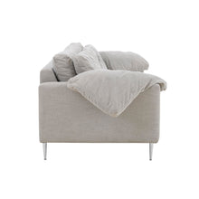 Vari 90" Textured Performance Velvet Lounge Sofa