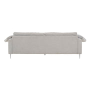 Vari 90" Textured Performance Velvet Lounge Sofa
