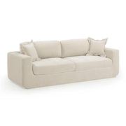Miri 90.5" Upcycled Contract-Grade Washed Velvet Sofa