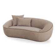 Jenny 78" Taupe Performance Faux Mohair Loveseat