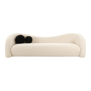 Leonie Faux Shearling Sofa (84"-103")