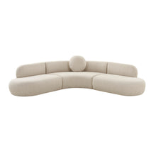 Broohah 3-Piece Performance Fabric L-Shaped Sectional