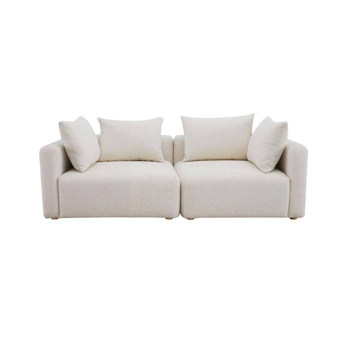 Hangover 81" Modular Loveseat
