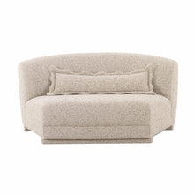 Marion 63" Two-Tone Textured Performance Boucle Armless Loveseat