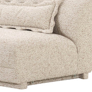 Marion 63" Two-Tone Textured Performance Boucle Armless Loveseat