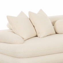 Lulu 2-Piece Cream Performance Boucle L-Shaped Sectional