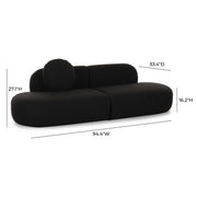 Broohah 94" Performance Fabric Sofa
