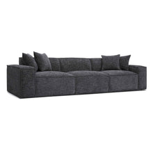 Mindy 115" Performance Chenille Basketweave Modular Sofa