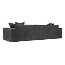 Mindy 115" Performance Chenille Basketweave Modular Sofa