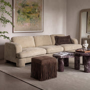 Halsey 102" Textured Fabric Sofa