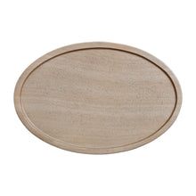Eclipse Textured Faux Travertine Indoor/Outdoor Side Table