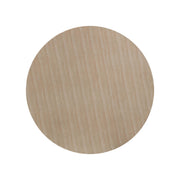 Patti 55" Textured Faux Travertine Indoor / Outdoor Round Dining Table