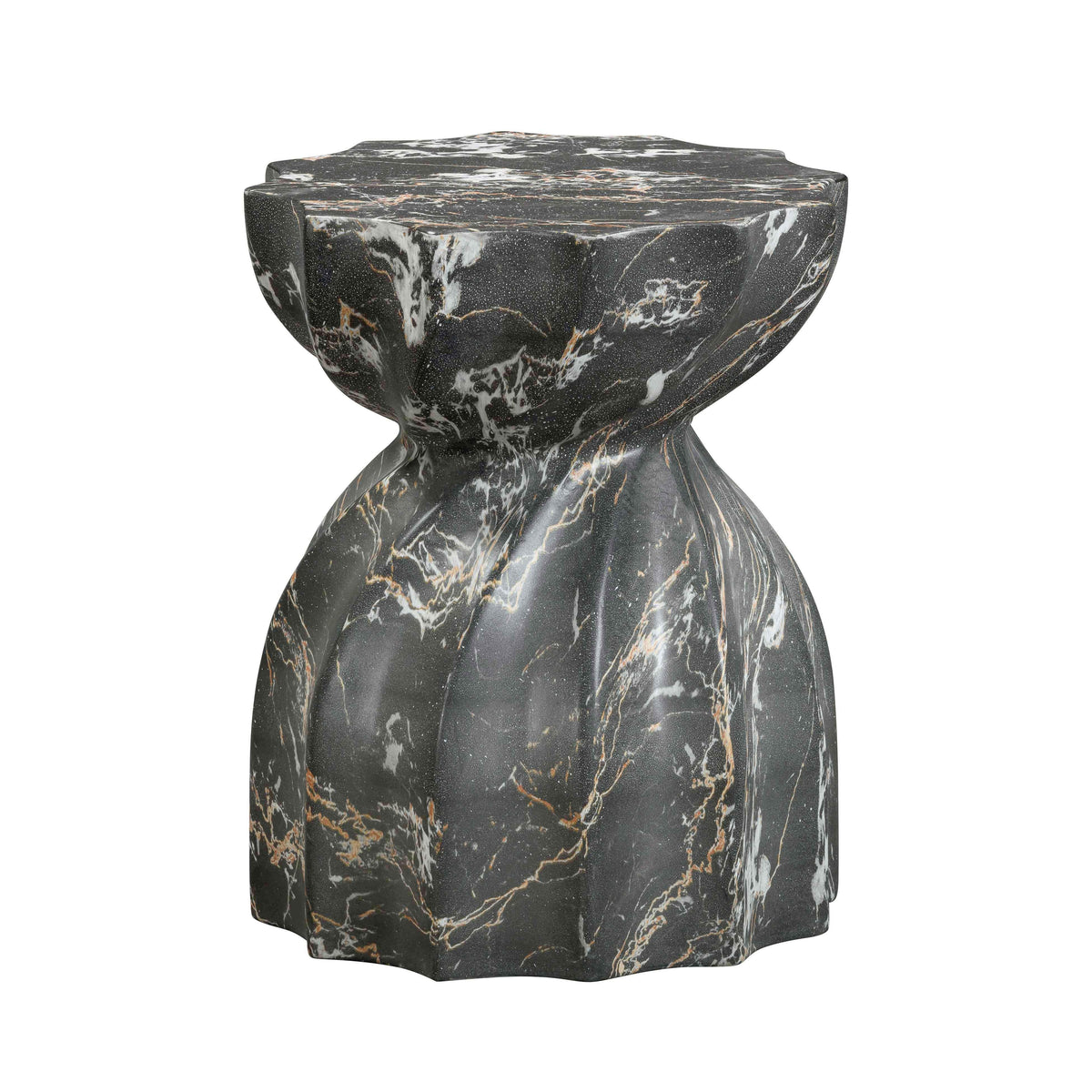 Turin Indoor/Outdoor Concrete Accent Stool