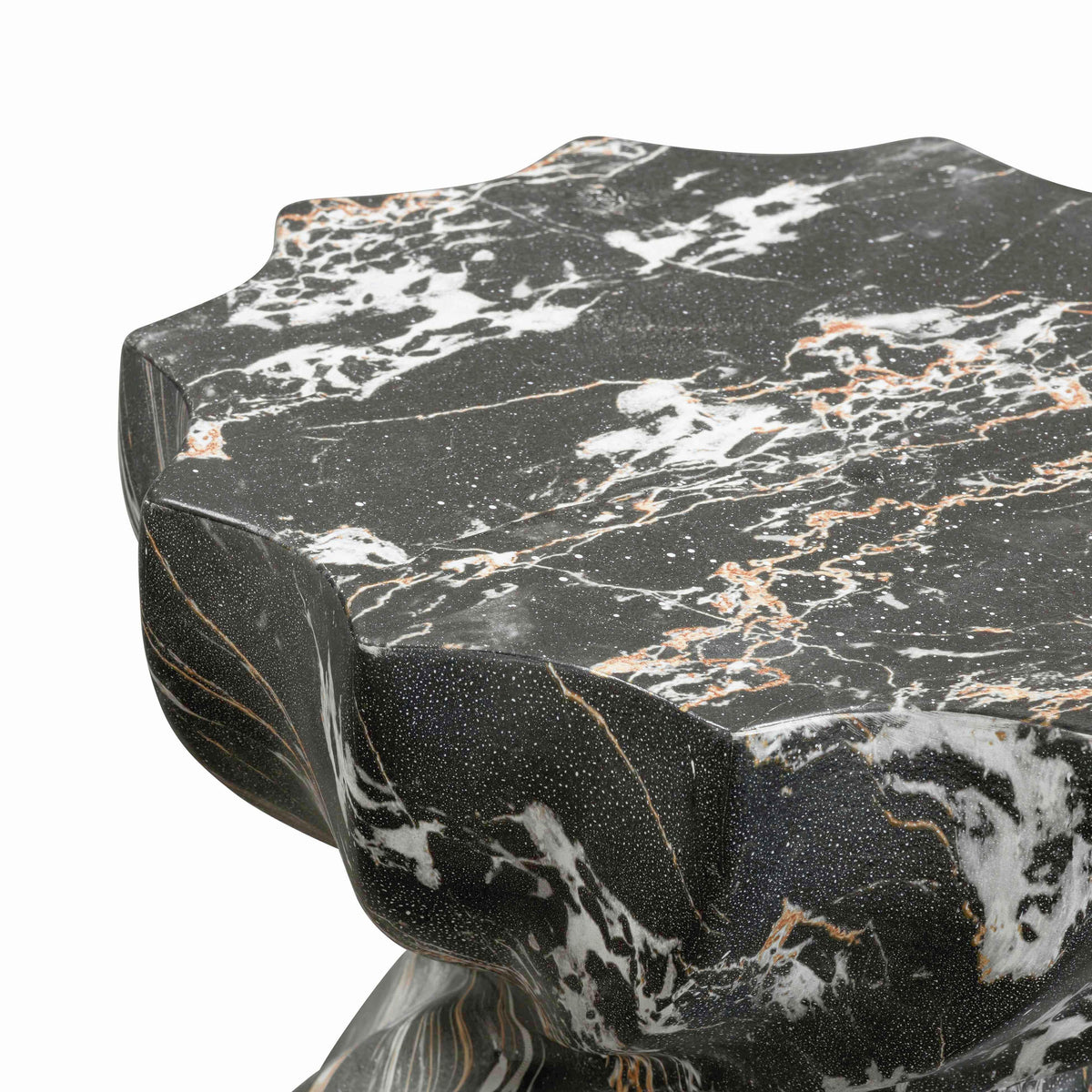 Turin Indoor/Outdoor Concrete Accent Stool