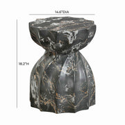 Turin Indoor/Outdoor Concrete Accent Stool