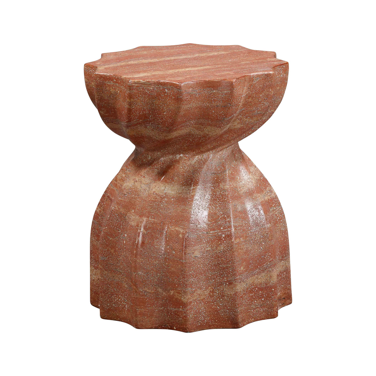 Turin Indoor/Outdoor Concrete Accent Stool